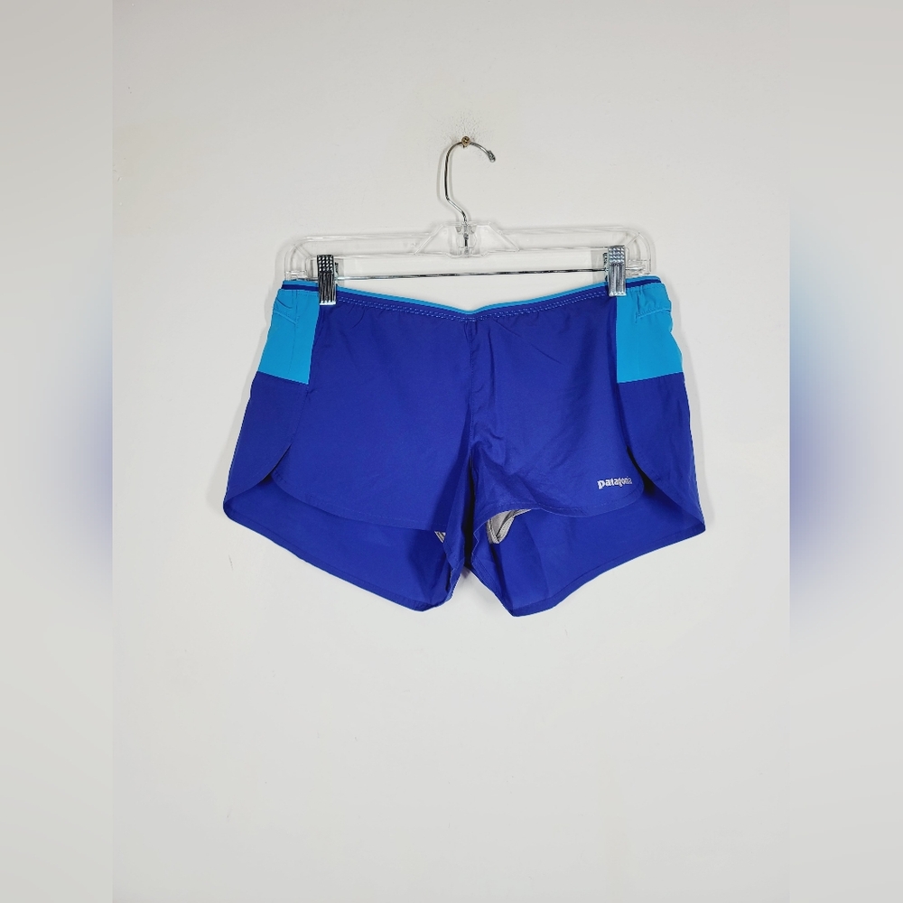 Patagonia Blue Performance Shorts, Size Small